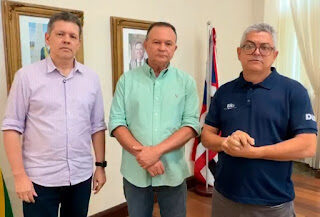 Superintendente Regional do DNIT é recebido pelo governador Carlos Brandão para tratar sobre ação preventiva em uma das pontes do Estreito dos Mosquitos