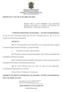 Servidores municipais terão cinco dias de folga a partir desta sexta-feira (17)