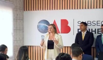 OAB/PINHEIRO REALIZA O BEM-VINDOS À SUBSEÇÃO AOS JOVENS ADVOGADOS.