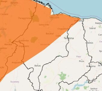 Inmet mantém alerta laranja para chuvas intensas em 180 cidades do Maranhão