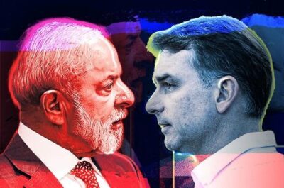 Complicou o já ganhou!!! Datafolha: Flávio Bolsonaro tem 46% contra 45% de Lula no 2º turno