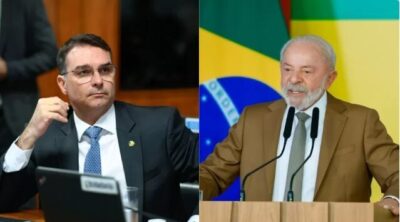 Derrocada!!! Pesquisa Futura: no 2º turno, Flávio tem 48% e Lula, 42,6% ou Flávio 48,3 e Haddad 34,8%%