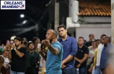 Orleans Brandão é Ovacionado no Bairro de Fátima, em São Luís!