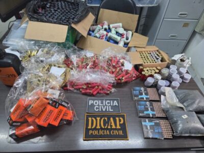 EM PARNARAMA, OPERAÇÃO DE COMBATE AO COMÉRCIO ILEGAL DE MUNIÇÕES RESULTA NAS PRISÕES DE CINCO PESSOAS