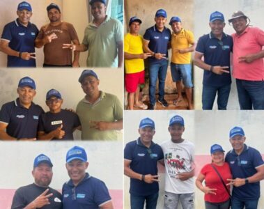 Almeida Sousa intensifica articulações na Baixada Maranhense e fortalece nomes de Solange Almeida e Fabiana Villar