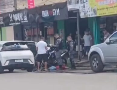 PM age rápido e prende suspeito de assaltar motorista por aplicativo no Parque Vitória
