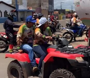 Vídeo: vereadora e outras duas pessoas ficam feridas em acidente durante evento esportivo em Coroatá
