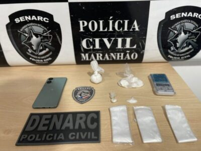 CASAL É PRESO DURANTE OPERAÇÃO DA POLÍCIA CIVIL DE COMBATE AO TRÁFICO DE DROGAS EM TIMON