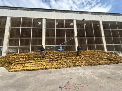 Megaoperação da PM faz apreensão histórica de quase 50 toneladas de maconha no RJ