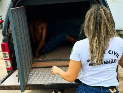 Homem é preso após filmar ex-enteada durante banho em cidade da Baixada Maranhense