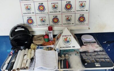 OPERAÇÃO INTEGRADA APREENDE DROGAS E ARMAS EM ITINGA DO MARANHÃO