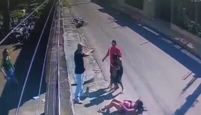 Homem é preso acusado de agredir mulheres na porta de delegacia em Rosário
