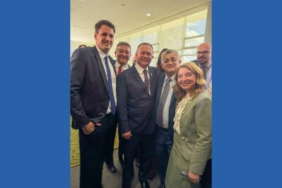 Brandão e Orleans participam de posse de ministro do PT