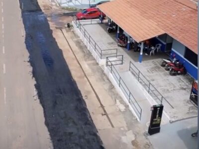 Prefeito Fernando Pessoa da início a recuperação asfáltica da Avenida Seabra de Carvalho em Tuntum