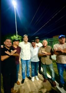 Apoiadores de Barreirinhas recepcionam pré-candidato ao governo Eduardo Braide na cidade de Timon