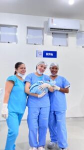 Primeira cesariana no centro cirúrgico recém-inaugurado marca avanço histórico na Saúde de Presidente Sarney