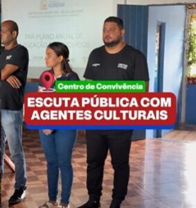 Escuta Pública com os Agentes Culturais de Alcântara
