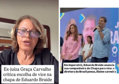 ‘Sem Borogodó’ – Ex-juíza de Imperatriz critica escolha de Braide: “sem “vivência comunitária ou “serviços prestados ao povo”… – Blog do Varão