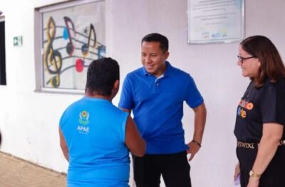 Raimundo Penha destina mais R$ 500 mil à APAE e visita Centro de Atendimento Educacional Especializado
