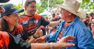 Juscelino Filho e Luanna Rezende prestigiam 12º Lama Campos, em Lima Campos