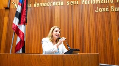 Iracema Vale destaca que é um marco lei em benefício de órfãos de feminicídio