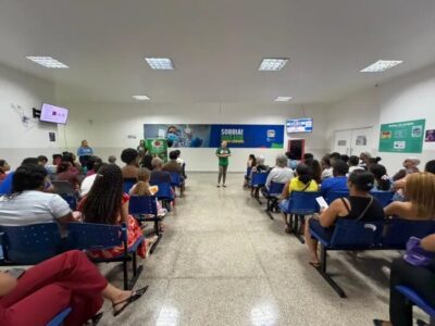 Governo reforça importância da doação de órgãos em roda de conversa no Sorrir Praia Grande