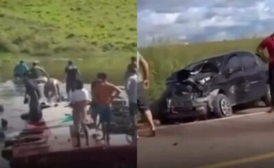 Acidente com ônibus entre Santa Luzia e Santa Inês deixa mortos e feridos