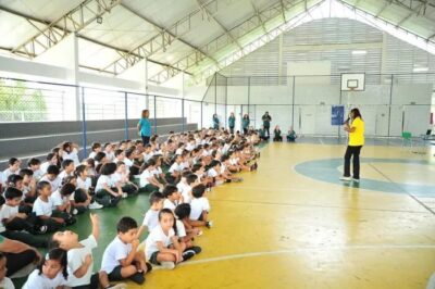 Creche-Escola Sementinha promove atividade em alusão ao Dia Nacional do Livro Infantil