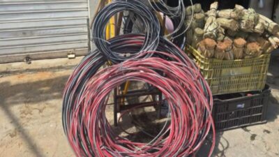 Dono de loja de material de construção é preso em Timon com fios furtados da Equatorial