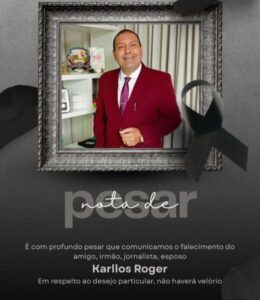 Morre em São Luís o jornalista e radialista Karllos Roger, aos 50 anos Redação 1