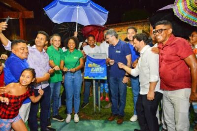 Esmênia entrega requalificação da Praça do Tamancão na Itaqui-Bacanga