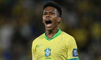 Estêvão sofre lesão grave e corre contra o tempo para disputar a Copa do Mundo