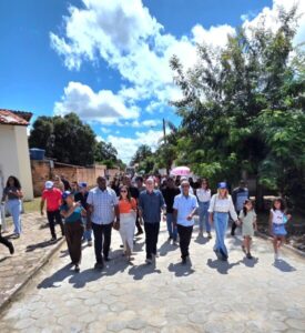 Pavimentações da Vila Monteiro e da Borboleta, feitas pelo prefeito Zé Martinho, com emendas de Hildo Rocha, foram inauguradas