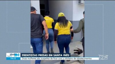 Duas frentistas são presas em Santa Inês por furto de dinheiro em posto de combustível