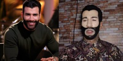 Ficou igual? Fã de Gusttavo Lima tatua o próprio rosto para se parecer com o cantor