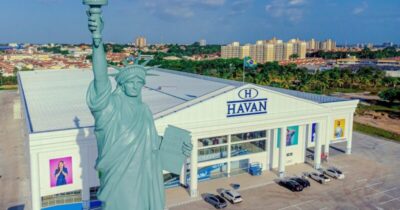 Ministério Público aponta irregularidades na instalação e quer retirar réplica da Estátua da Liberdade da Havan em São Luís