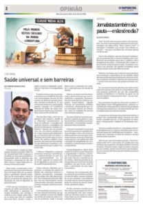 Jornalistas também são pauta