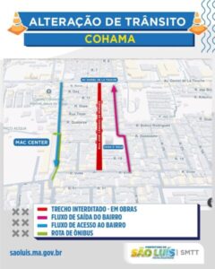 ATENÇÃO! Avenida de acesso à Daniel de La Touche será interditada hoje