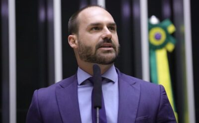 Eduardo Bolsonaro não comparece a interrogatório no STF