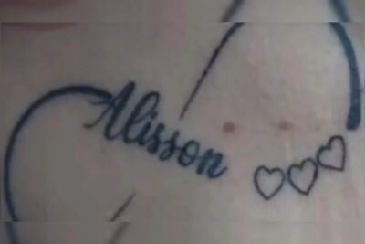 Dentista tranca mulher por 4 meses e faz 10 tatuagens nela com o nome dele