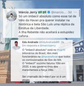 “Entre aspas”: Falas do empresário “Veio da Havan” sobre perseguição política no Maranhão…