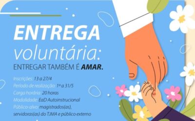 TJMA abre inscrições para curso sobre Entrega Voluntária para adoção