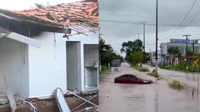 Forte chuva provoca alagamentos, deslizamentos em Imperatriz