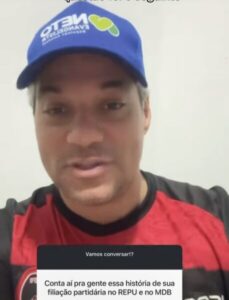 Neto Evangelista diz que foi sondado para ser vice de Orleans