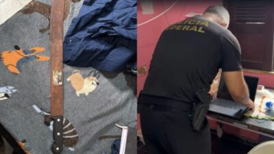 Vídeo: PF cumpre mandado contra mulher suspeita de extremismo em São Luís