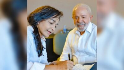 Lula abona ficha de filiação de Eliziane ao PT