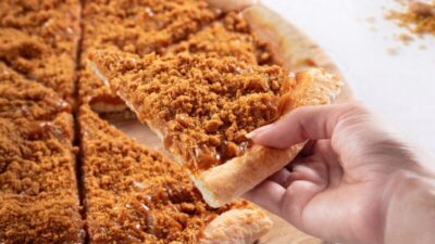 Domino’s lança pizza doce feita com biscoito Biscoff®