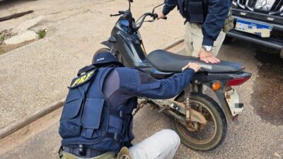 Motocicleta furtada em Palmas (TO) é recuperada pela PRF em Campestre do Maranhão