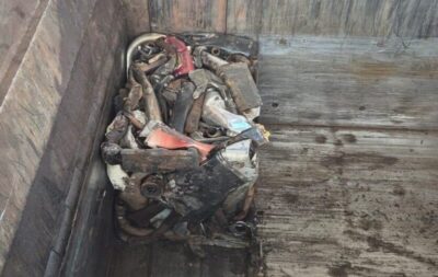 Descargas adulteradas de motocicletas são incineradas