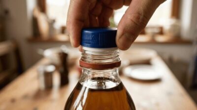 Para que serve o “dente” na tampa de algumas embalagens de plástico